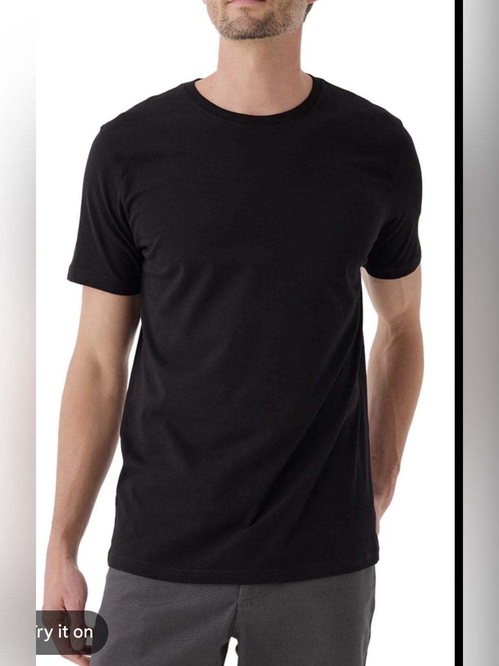 Pact 100% Organic Cotton Crewneck Short Sleeve Tee , Large